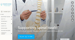 Desktop Screenshot of falconefamilychiro.com